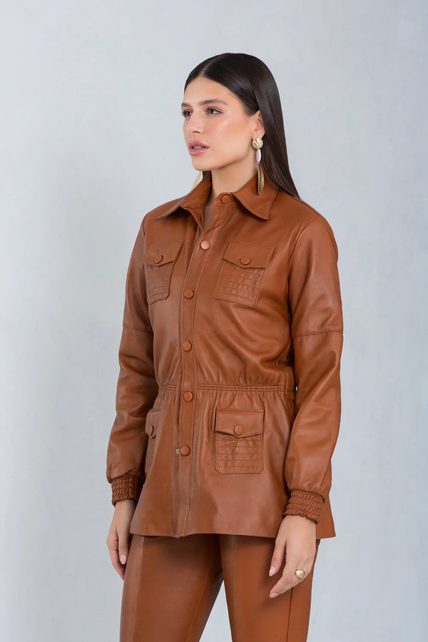 Parka de Couro