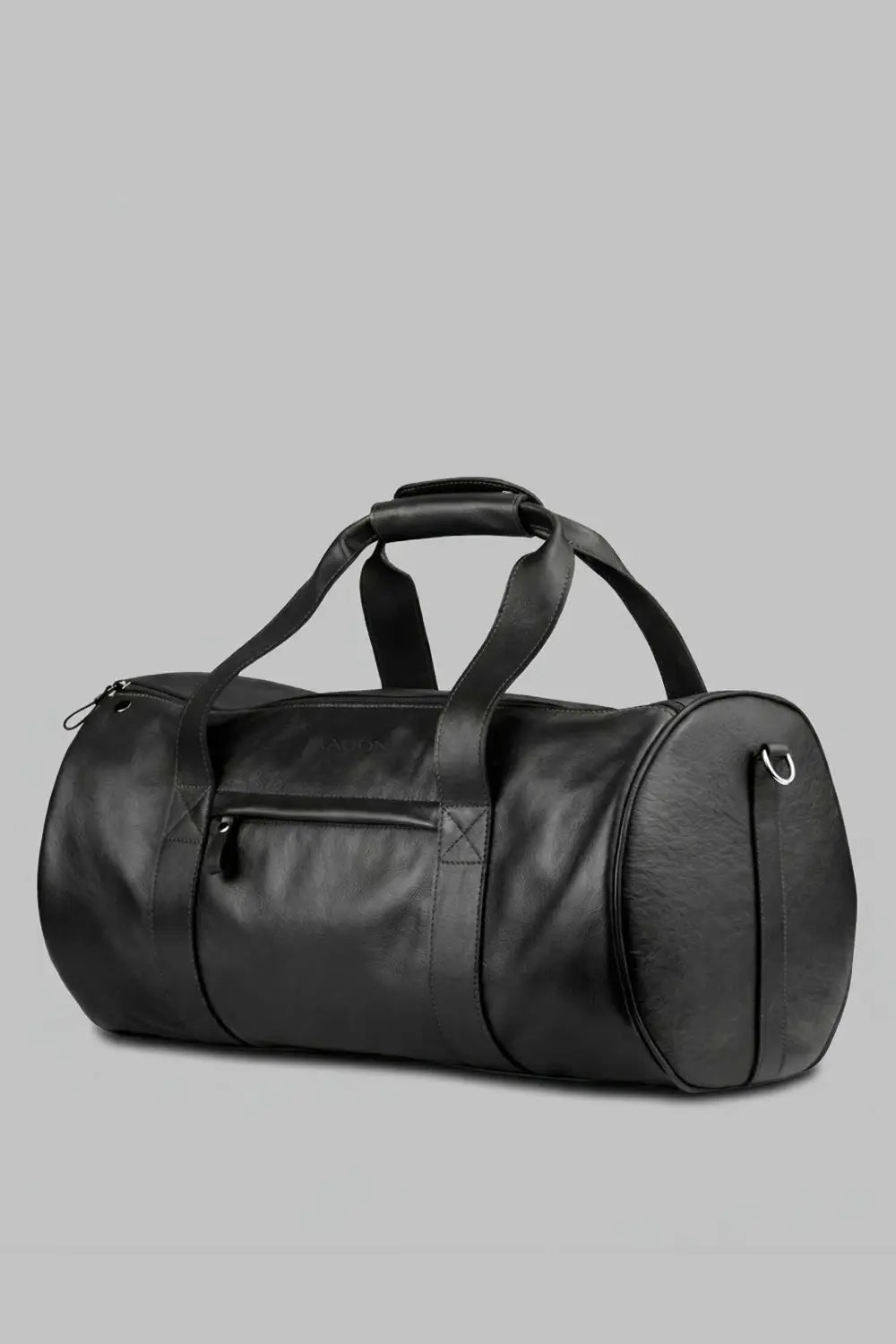 Bolsa de Viagem Milano de Couro Preto