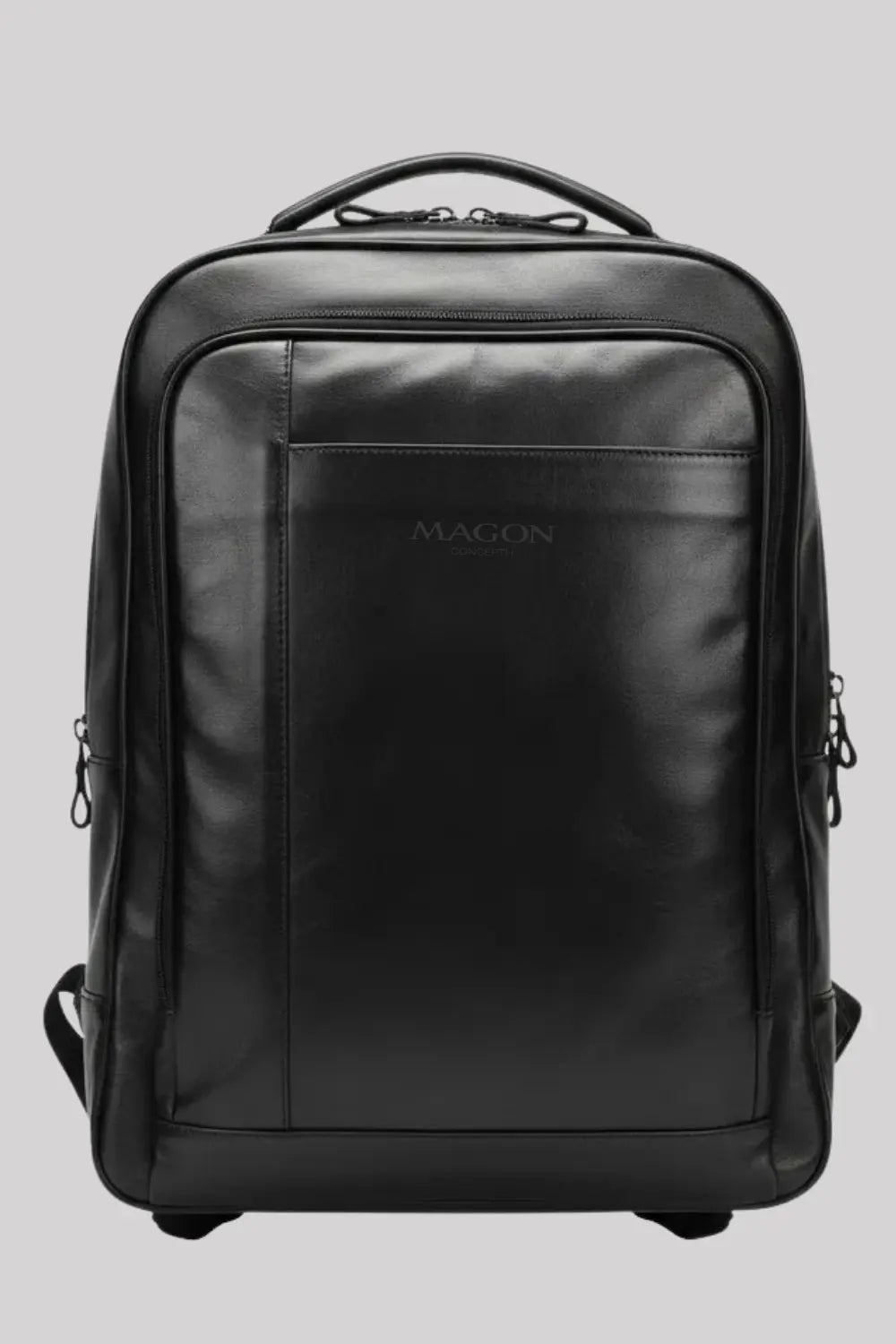 Mochila Eron de Couro Preto
