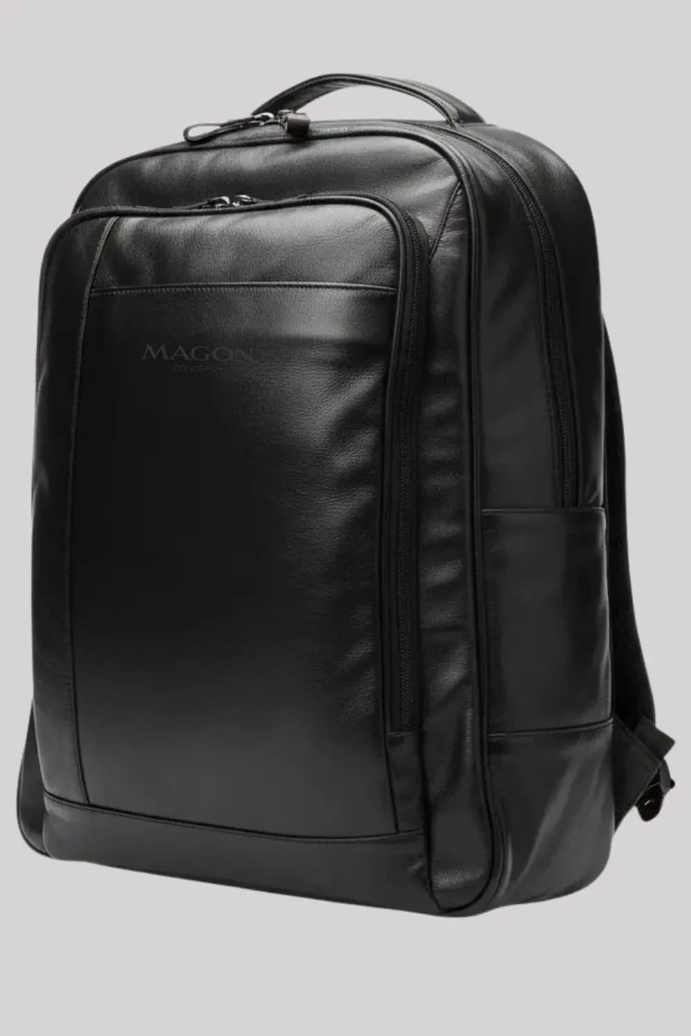 Mochila Eron de Couro Preto
