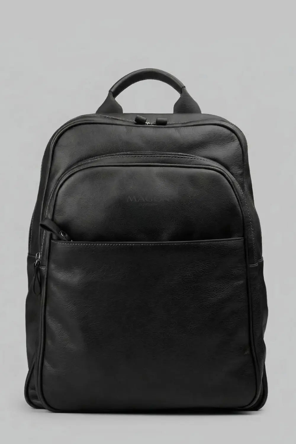Mochila Lior de Couro Preto