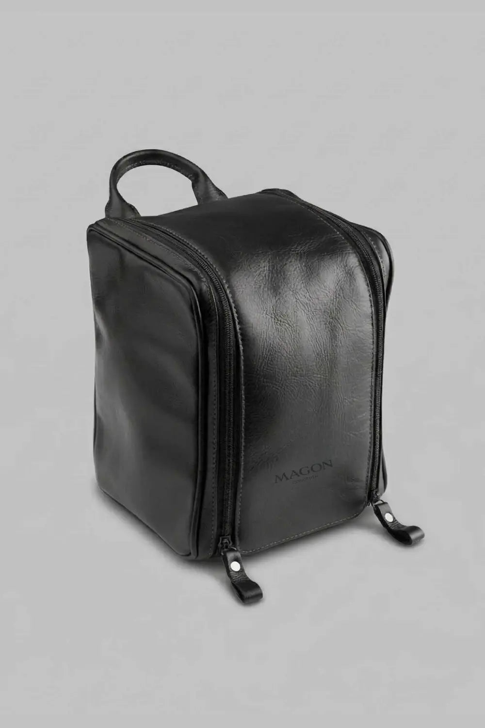 Nécessaire Core em Couro Legítimo Preto